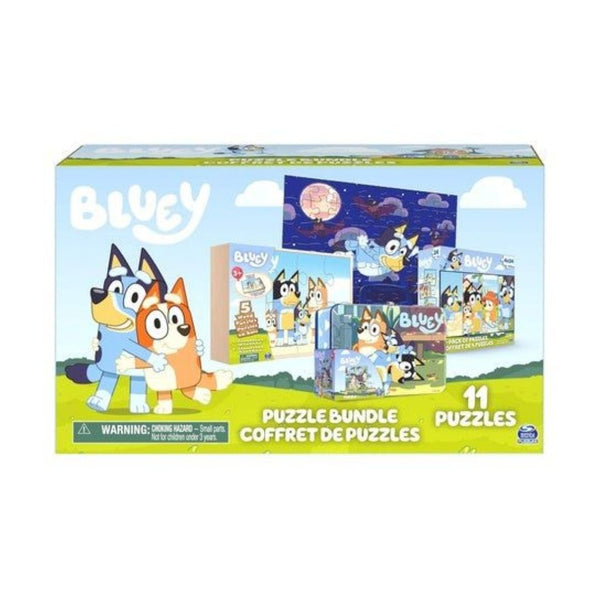 11 Bluey Puzzle Bundle