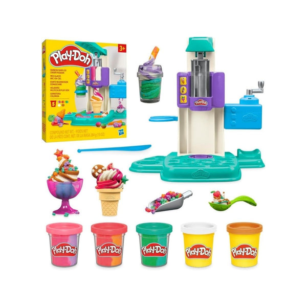 Play-Doh Rainbow Swirl Ice Cream Playset