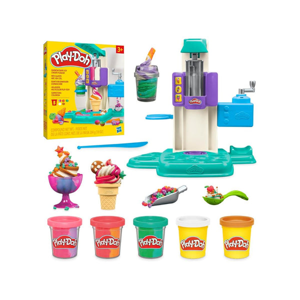 Play-Doh Rainbow Swirl Ice Cream Playset