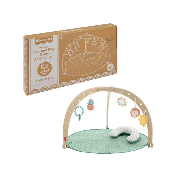 Fisher-Price Wood Baby Deluxe Activity Gym