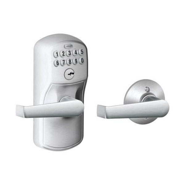 Schlage Plymouth Keypad Lock with Lever Handle