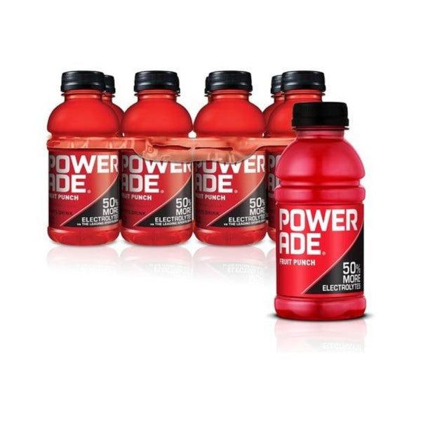 8 Bottles Of Powerade Fruit Punch