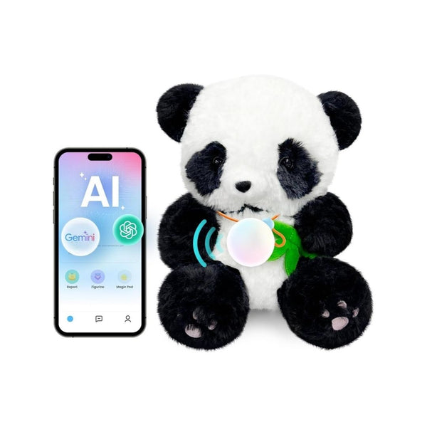 Interactive AI Companion Kids Plush Panda