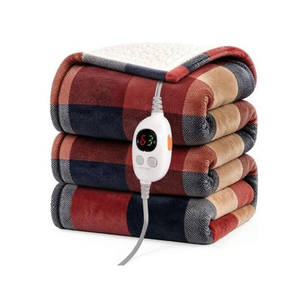 Large Heated Electric Throw Blanket