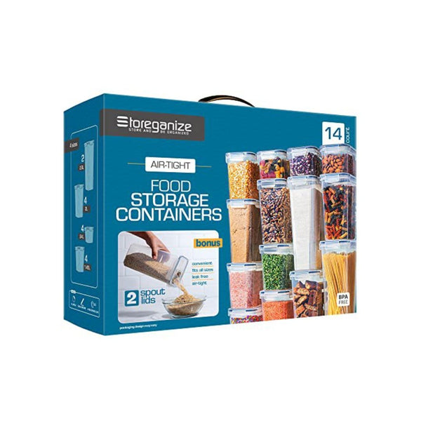 14-Pack Airtight Food Storage Containers