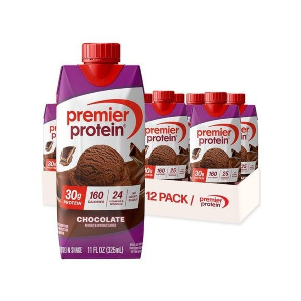 12 Bottles Premier Protein Chocolate Shake