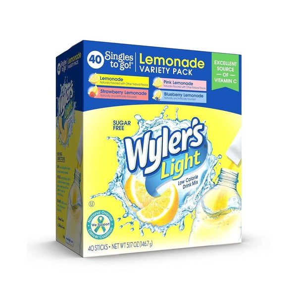 40-Count Wyler's Light Lemonade Variety Pack
