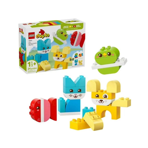 LEGO DUPLO My First 3 in 1 Creative Cute Pets Building Toy