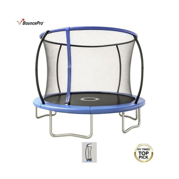 BouncePro 10ft Trampoline with & Safety Net