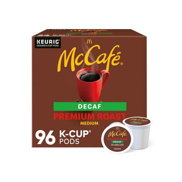 96 Count McCafe Premium Roast Decaf Coffee Pods