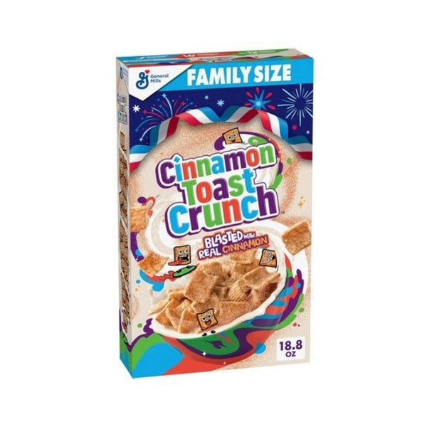 Family Size Box Cinnamon Toast Crunch Breakfast Cereal