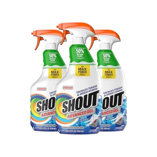 3 Pack SHOUT Stain Remover