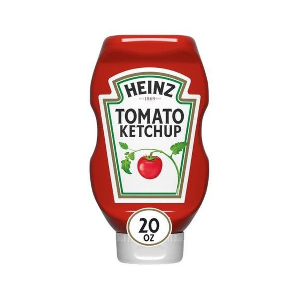 Squeeze Bottles Hellmann's Light Mayonnaise & Heinz Ketchup