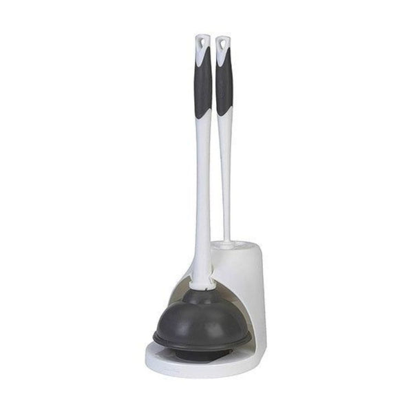 Clorox Toilet Plunger and Brush Bowl Set