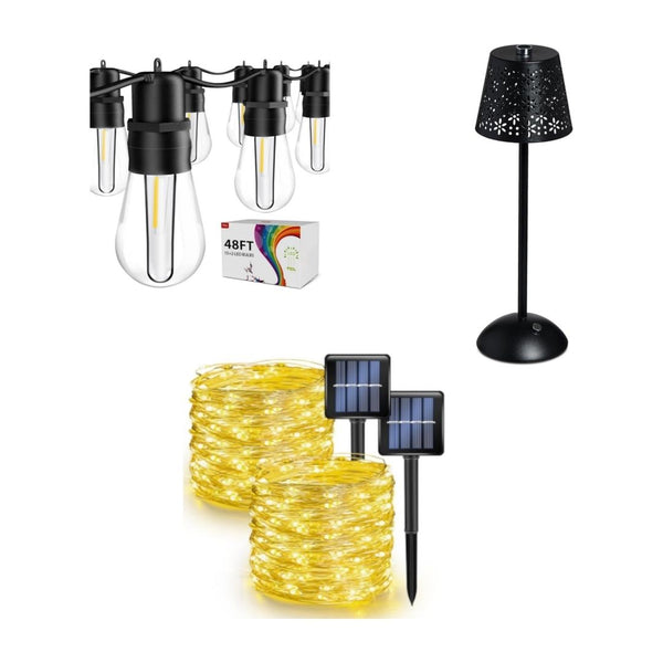 Save Huge On Lamps, String Lights, Pathway Lights & More!