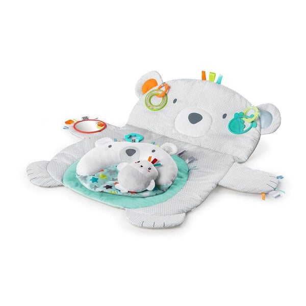 Bright Starts Baby Activity Mat with Support Pillow & Taggies