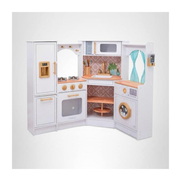 KidKraft Ultimate Corner Wooden Play Kitchen