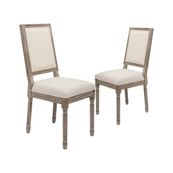 Set of 2 CangLong Farmhouse Dining Room Accent Chairs