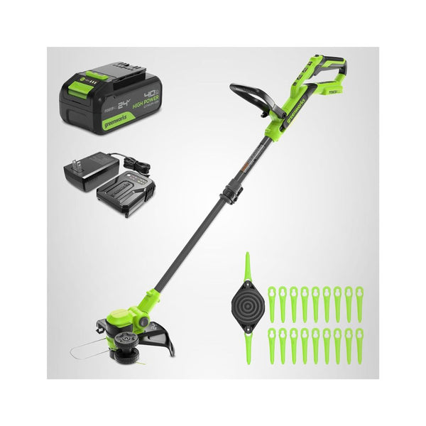 Greenworks 24V 12-In Cordless String Trimmer/Edger