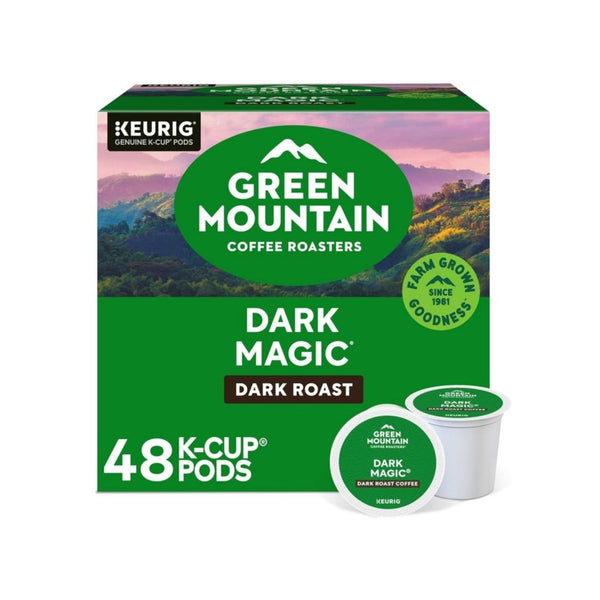 48 Green Mountain Dark Magic Coffee K-Cups