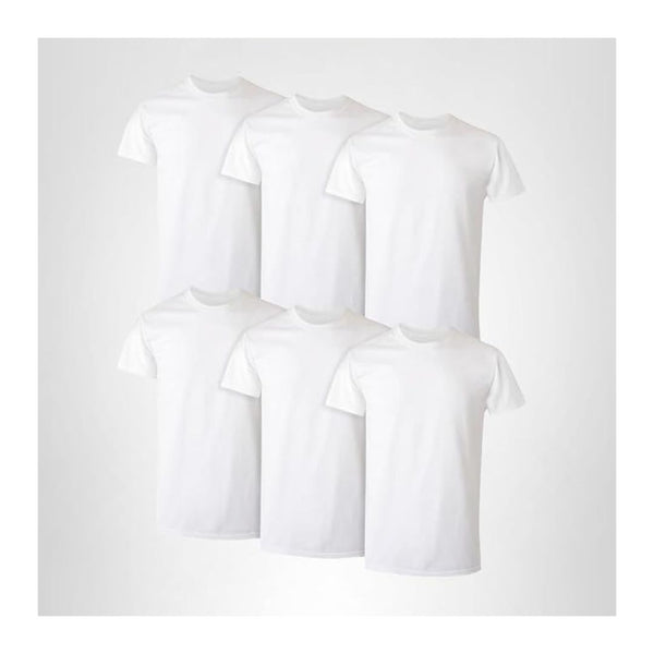 6 Hanes Men's Cotton Undershirts