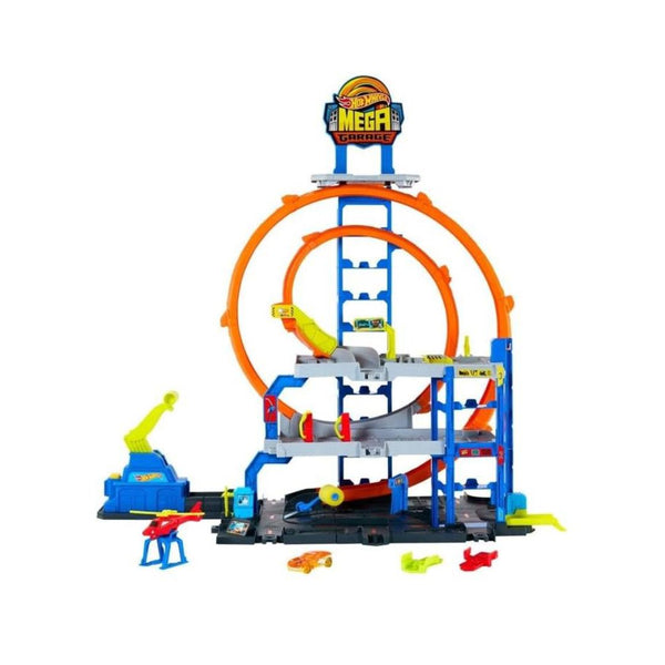 Hot Wheels Mega Loop Garage Playset