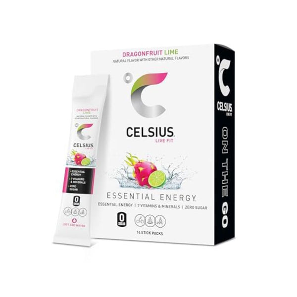 14 Pack Celsius On-The-Go Powder Sticks