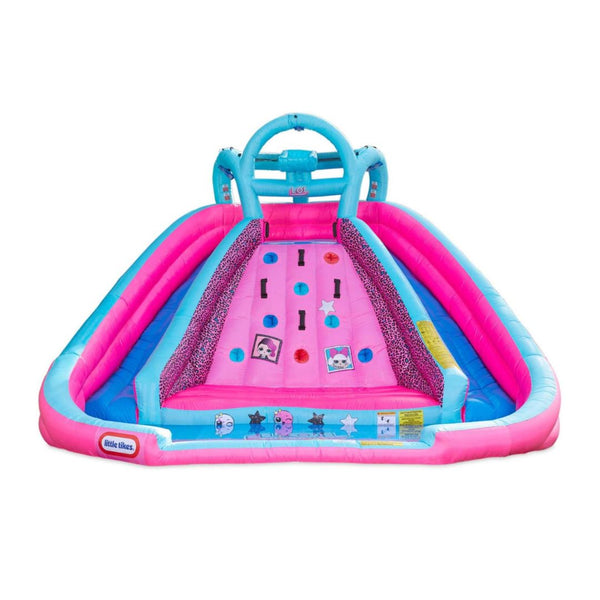 L.O.L. Surprise Inflatable River Race Water Slide with Blower