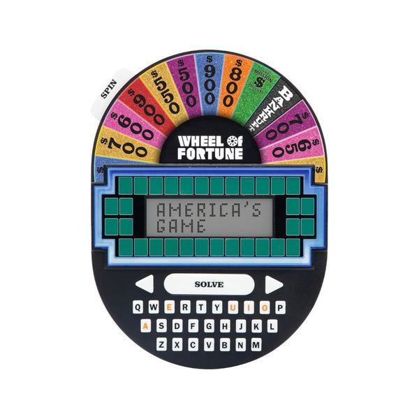 Educational Insights Wheel of Fortune Handheld Electronic Game