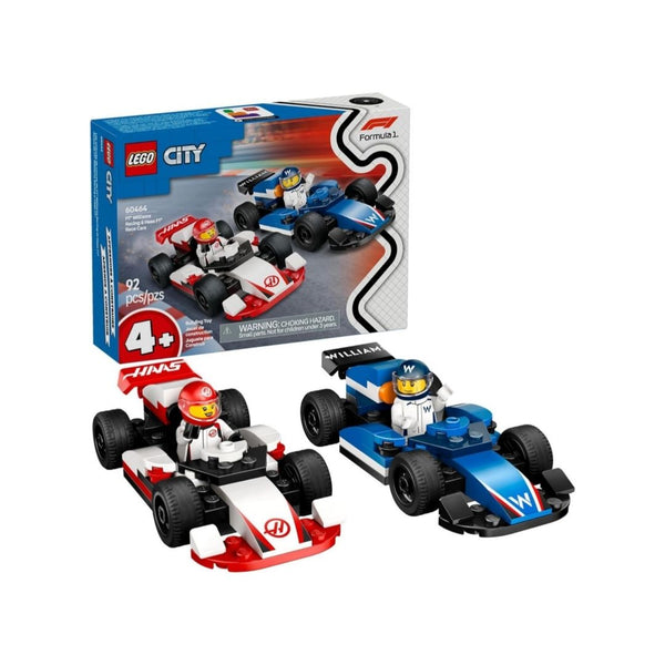 LEGO City F1 Williams Racing & Haas F1 Race Car Toys