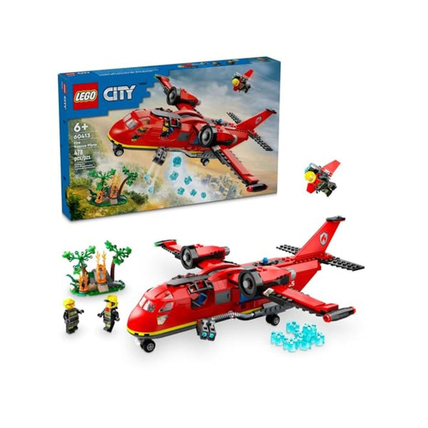 478-Pcs LEGO City Fire Rescue Plane Toy
