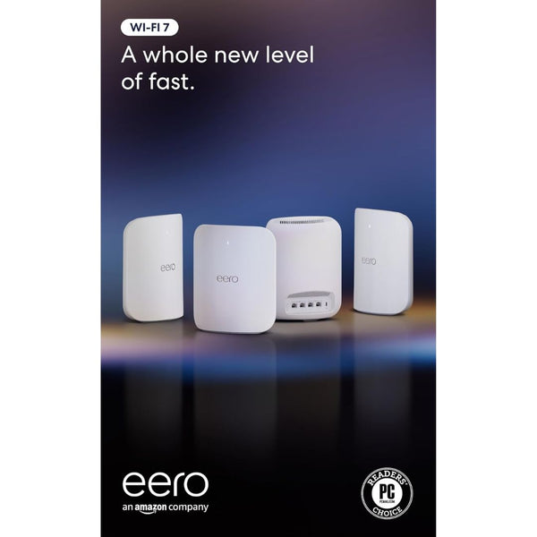 4-Pack Amazon Eero Max 7 Mesh WiFi System (Newest Model)