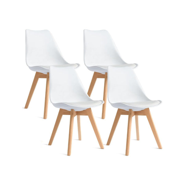 Set of 4 CangLong Mid Century Modern Dining Chairs