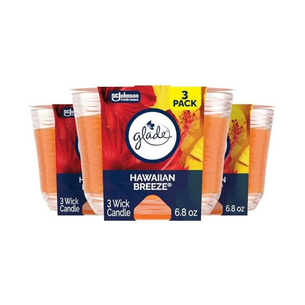 3 Pack Glade Candles