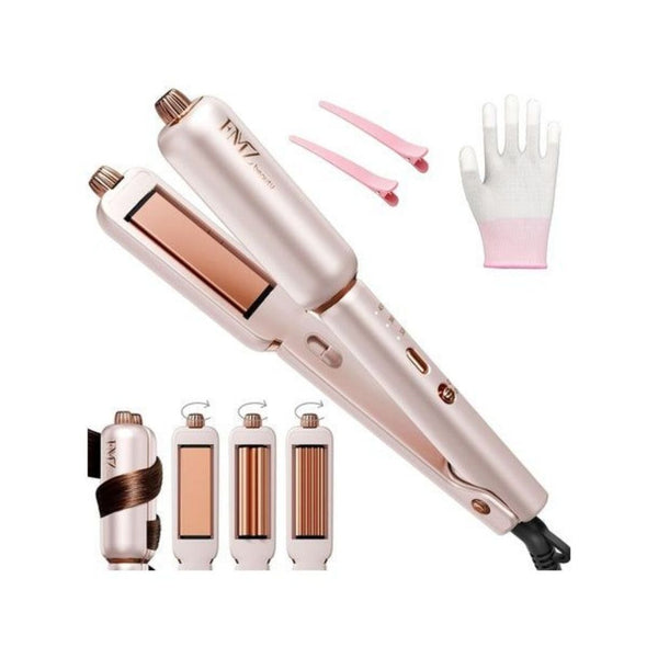 Titanium Ceramic Dual Voltage Hair Straightener Flat Iron