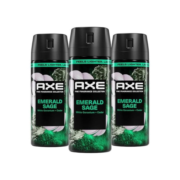 3 Pack AXE Body Spray