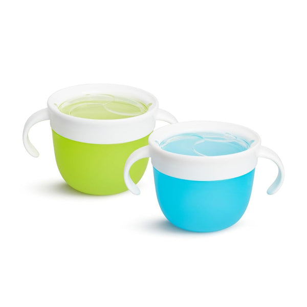 Munchkin Pack of 2 Snack Catcher Snack Cups