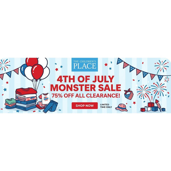 The Children's Place 4th Of July Sale Is Now Live!