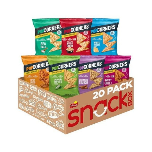 20 Bags PopCorners Popped Corn Chips