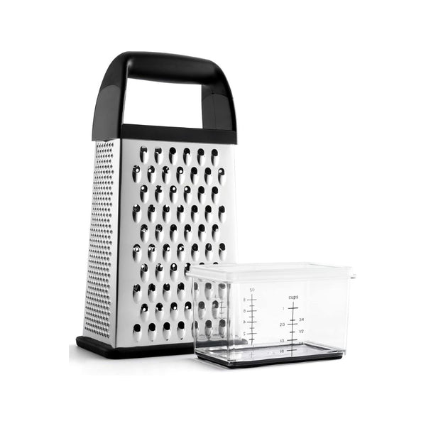 Urban Strive Stainless Steel Cheese Grater With Container Box