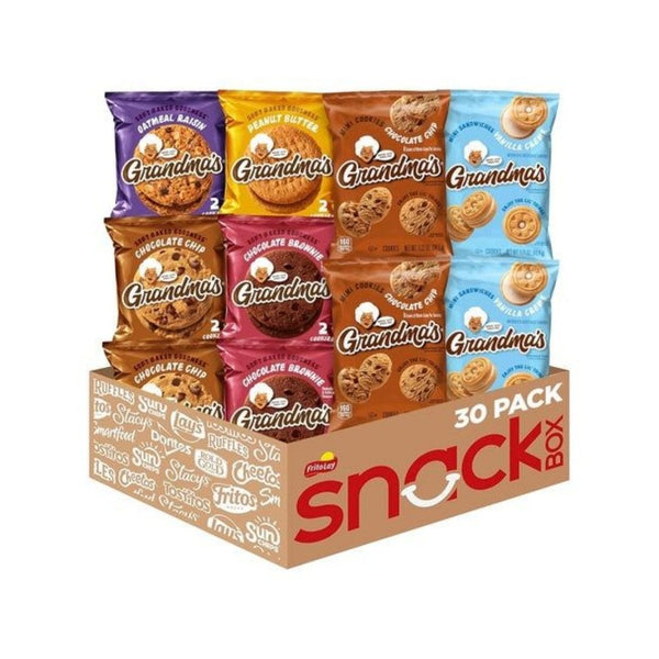 30 Bags Grandma's Cookies Variety Pack (OU-D)