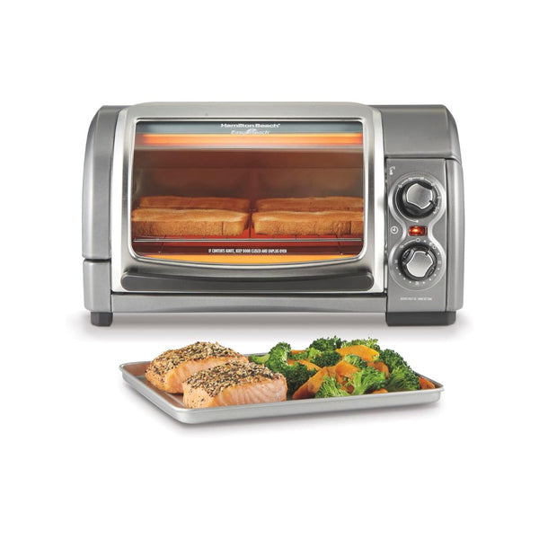 Hamilton Beach Easy Reach 4-Slice Countertop Toaster Oven