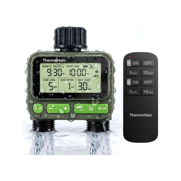 ThermoHalo 8 Zone Smart Sprinkler Timer with Remote
