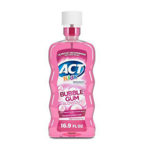 ACT Kids Anticavity Fluoride Mouthwash
