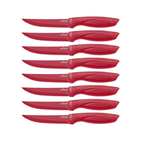 Set of 8 NutriChef Steak Knife