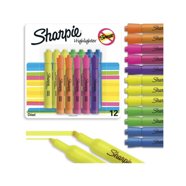 12 Sharpie Tank Highlighters