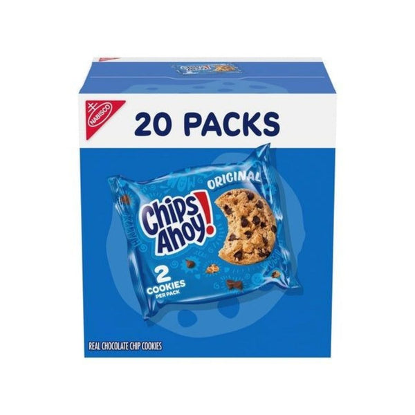 20 Packs Of Chips Ahoy! Chocolate Chip Cookies (OU-D)