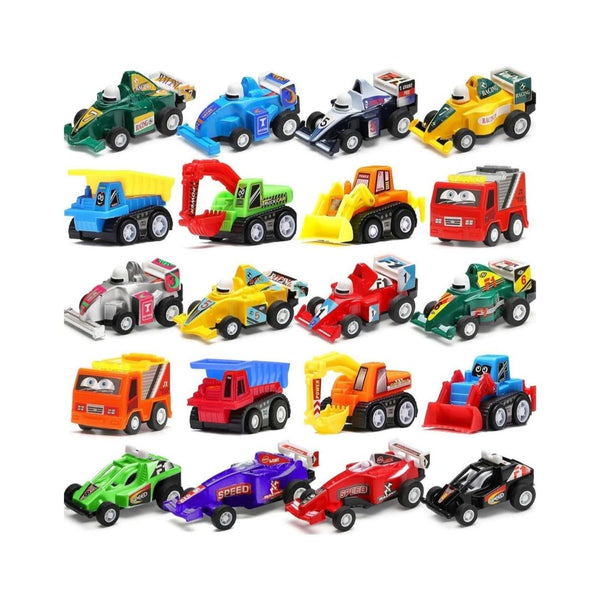 20-Pack Pull Back Car