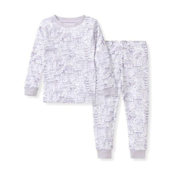 Burt's Bees Girl's Organic Cotton Pajamas Set