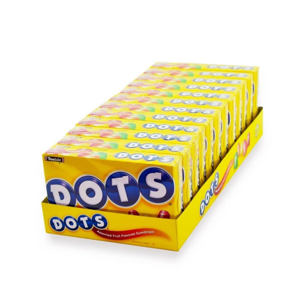 12-Boxes DOTS Original Gummy Candy